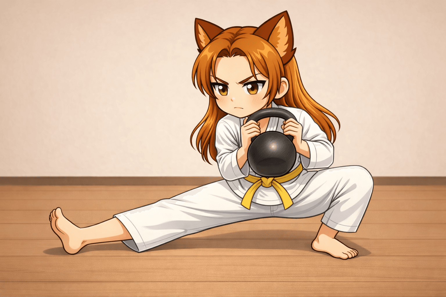 Cossack Squat com peso (Avançado)