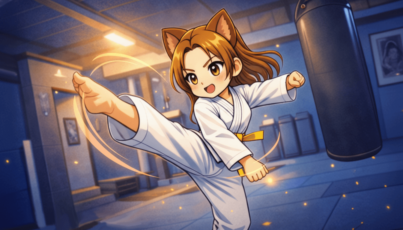 Chutes do Taekwondo (발차기): nomes, hangul e significados